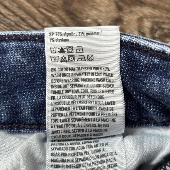 American Eagle Slim Jeans Men's 31x32 Blue Airflex Denim Faded - Picture 11 of 12